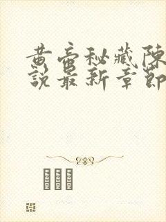 黄帝秘藏陈启小说最新章节