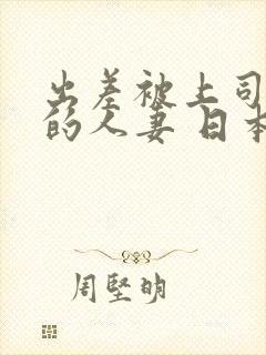 出差被上司征服的人妻 日本封面