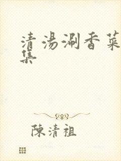 清汤涮香菜作品集