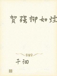 贺强柳如烟小说