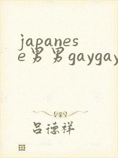 japanese男男gaygay呻吟