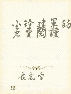 小玲建军的小说免费阅读封面