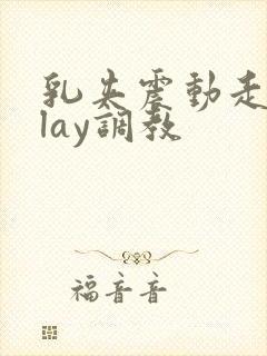 乳夹震动走绳play调教