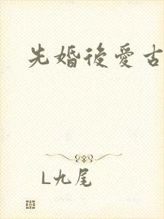 先婚后爱古言封面