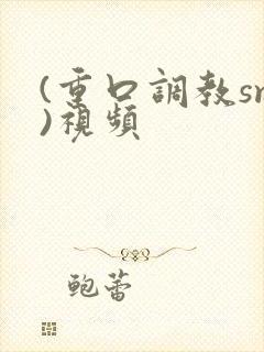 (重口调教sm)视频