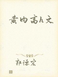 黄肉高h文封面