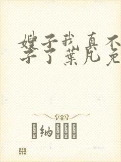 嫂子我真不是傻子了叶凡免费全本小说