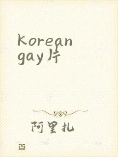 korean gay片
