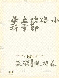 母上攻略小说最新章节