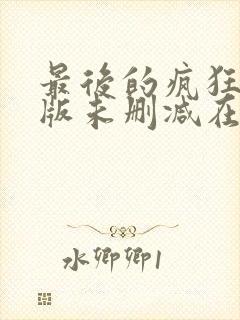 最后的疯狂完整版未删减在线免费观看