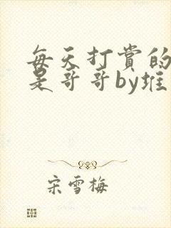 每天打赏的主播是哥哥by堆玉小说封面