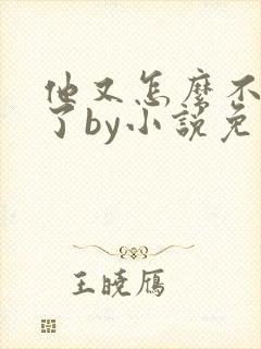 他又怎么不是人了by小说免费阅读封面