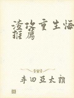 渣攻重生悔悟文推荐封面