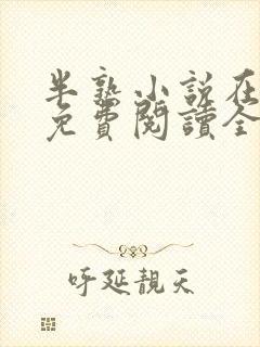 半熟小说在言外免费阅读全文