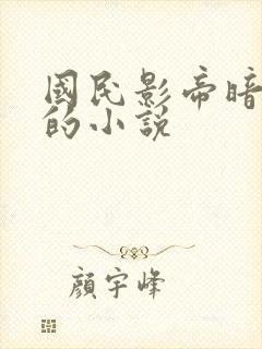 国民影帝暗恋我的小说封面