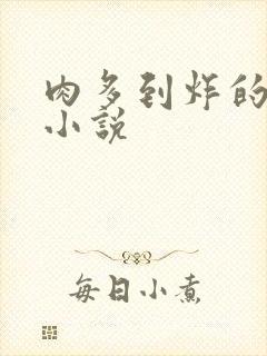 肉多到炸的古言小说封面