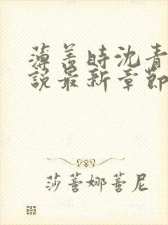 薄羡时沈青绾小说最新章节免费阅读封面