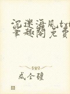 沉迷海风txt笔趣阁免费阅读