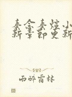 秦念秦煊小说最新章节更新时间