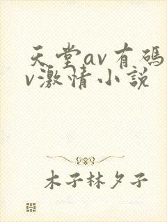 天堂av有码av激情小说