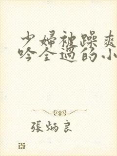 少妇被躁爽到呻吟全过的小说