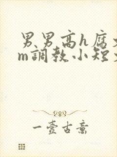 男男高h腐文sm调教小短文