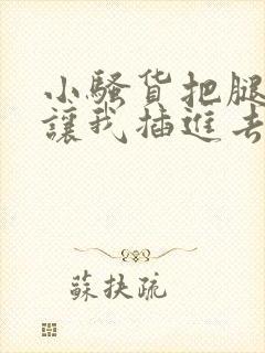 小骚货把腿张开让我插进去