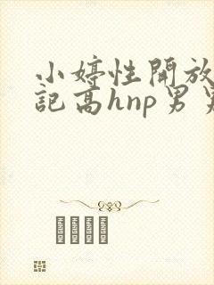 小婷性开放肉日记高hnp男男封面