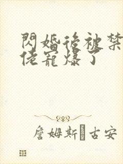 闪婚后被禁欲大佬宠爆了