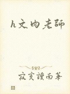 h文肉老师