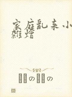 家庭乱来小说大杂烩