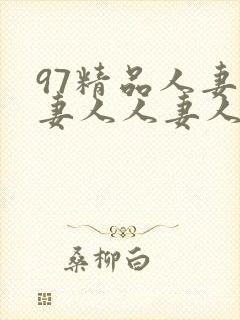 97精品人妻人妻人人妻人人
