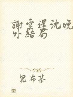 谢云迟沈晚梨番外结局