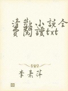 清欢小说全文免费阅读txt