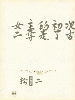 女主的初次被男二夺走了古言封面