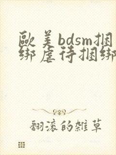 欧美bdsm捆绑虐待捆绑调教奴隶