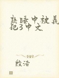 熟睡中被义子侵犯3中文封面