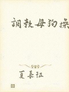 调教母狗操