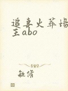 追妻火葬场双男主abo