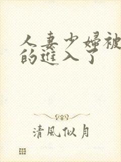 人妻少妇被猛烈的进入了封面