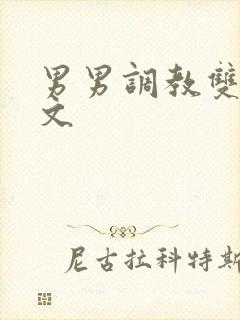 男男调教双性h文