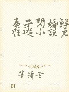 奉子闪婚鲜妻不准逃小说免费阅读