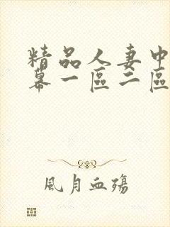 精品人妻中文字幕一区二区封面