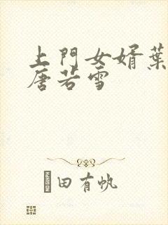 上门女婿叶凡与唐若雪