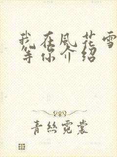 我在风花雪月里等你介绍