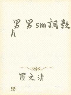 男男sm调教高h