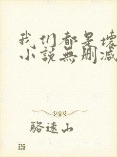 我们都是坏孩子小说无删减正版在线阅读封面