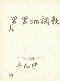 男男sm调教文h