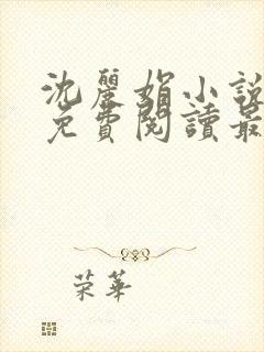 沈丽娟小说全文免费阅读最新章节封面