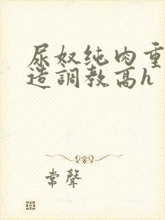 尿奴纯肉重口改造调教高h